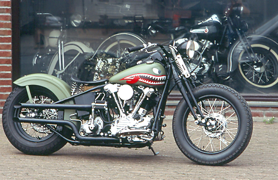 Harley-Davidson Knucklehead "Bobber"