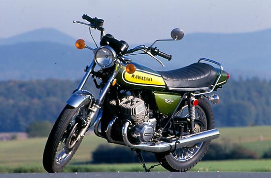 Kawasaki 500 H1 "Mach III" von 1972